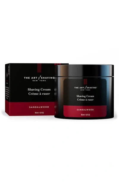 Shop The Art Of Shaving Shaving Cream In Sandalwood