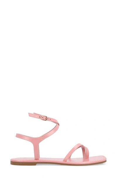 Shop Journee Collection Tru Comfort Charra Sandal In Pink