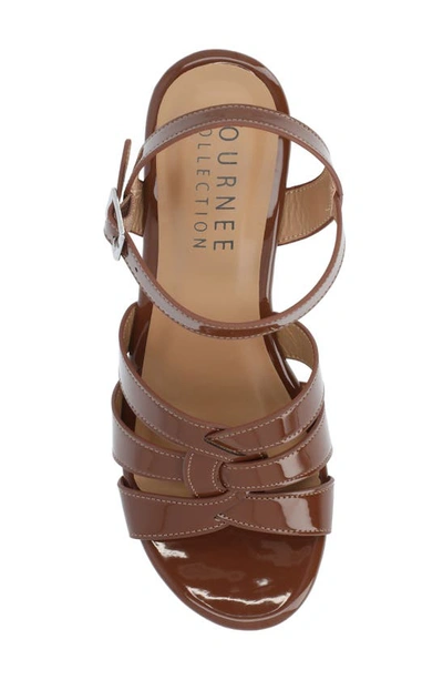 Journee Collection Tru Comfort Jania Platform Sandal In Brown