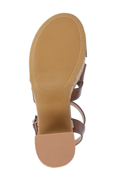 Journee Collection Tru Comfort Jania Platform Sandal In Brown