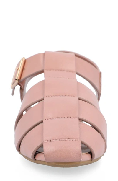 Journee Collection Tru Comfort Cailinna Sandal In Mauve