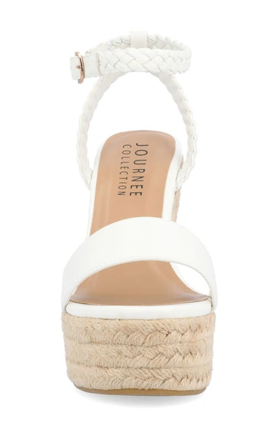 Journee Collection Tru Comfort Foam Andiah Sandal In White