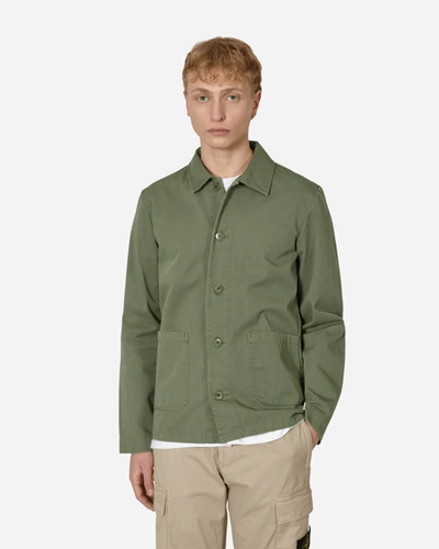 Shop Apc Kerlouan Jacket In Green