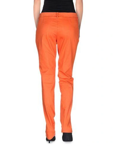 Shop Boglioli Casual Pants In Orange