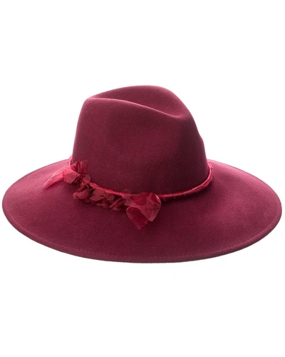 Shop Eugenia Kim Emmanuelle Wool Fashion Hat In Red