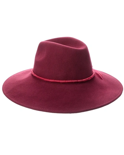 Shop Eugenia Kim Emmanuelle Wool Fashion Hat In Red