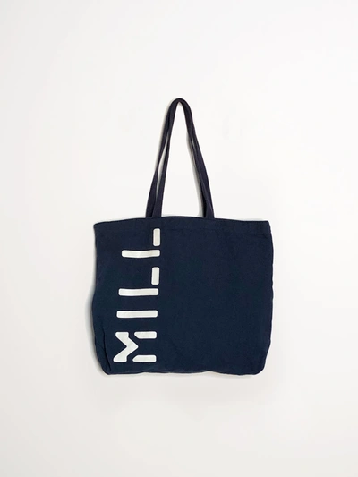 Alex Mill Canvas Tote Bag In Navy