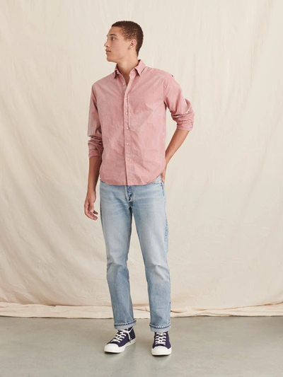 Alex Mill Editions: Natural Dye Shirt In Botanical Pink In Botanical Pink