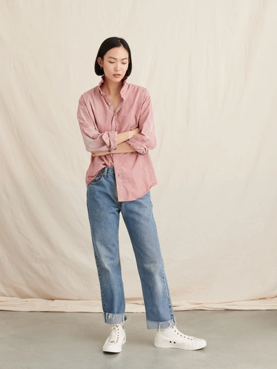 Alex Mill Editions: Natural Dye Shirt In Botanical Pink In Botanical Pink