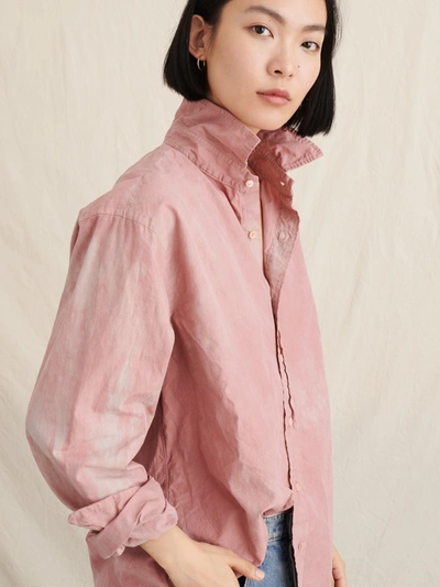 Alex Mill Editions: Natural Dye Shirt In Botanical Pink In Botanical Pink