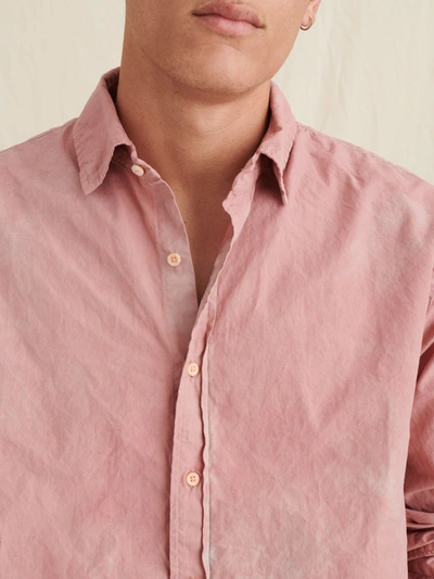Alex Mill Editions: Natural Dye Shirt In Botanical Pink In Botanical Pink
