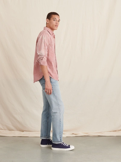 Alex Mill Editions: Natural Dye Shirt In Botanical Pink In Botanical Pink