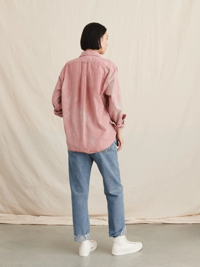 Alex Mill Editions: Natural Dye Shirt In Botanical Pink In Botanical Pink
