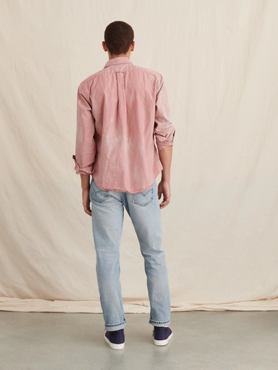 Alex Mill Editions: Natural Dye Shirt In Botanical Pink In Botanical Pink