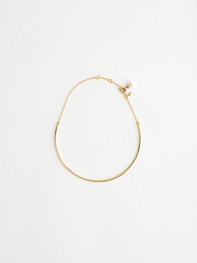Shop Alex Mill Choker Chain Necklace In Gold