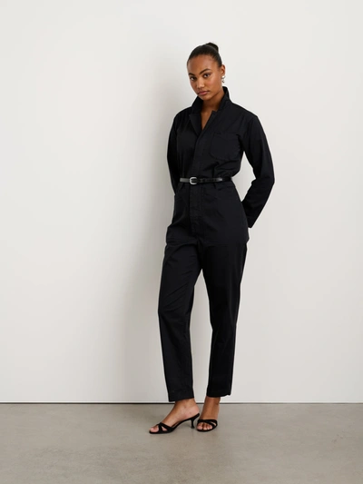 Shop Alex Mill Standard Jumpsuit In Long Inseam In Black