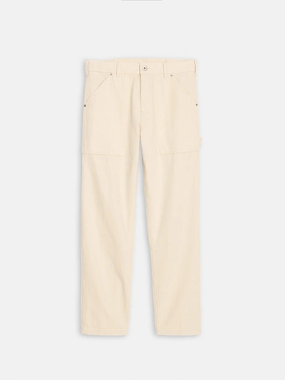 Shop Alex Mill Painter Pant In Recycled Denim In Natural
