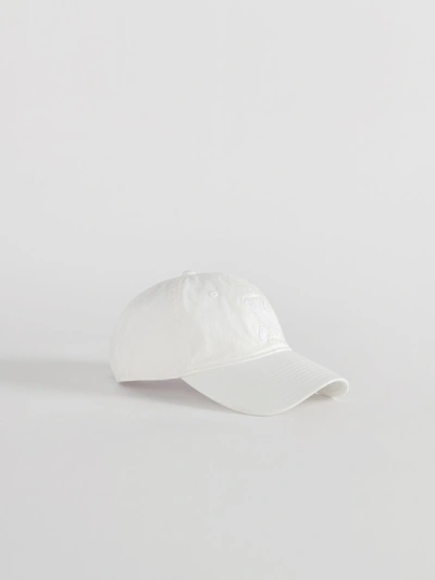 Shop Alex Mill X Canvas Field Cap In White/white