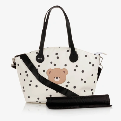 Shop Mayoral Ivory Spotted Baby Changing Bag (50cm)