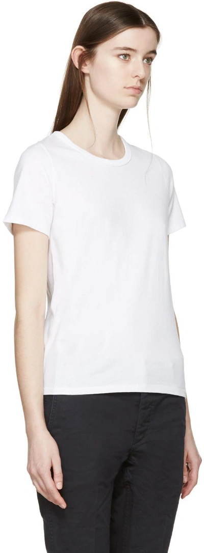 Shop Visvim White Vintage T-shirt