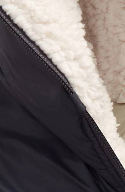 Save The Duck Rob Hooded Puffer Coat In Grey Black