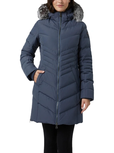 Shop Pajar Queens Womens Insulated Quilted Puffer Coat In Multi