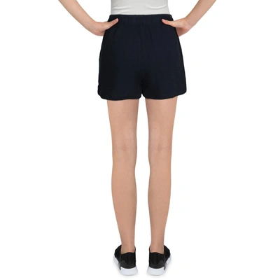 Shop Three Dots Womens Cotton Comfort Waist Shorts In Black