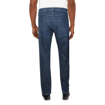 Shop J Brand Kane Mens Denim Medium Wash Straight Leg Jeans In Blue