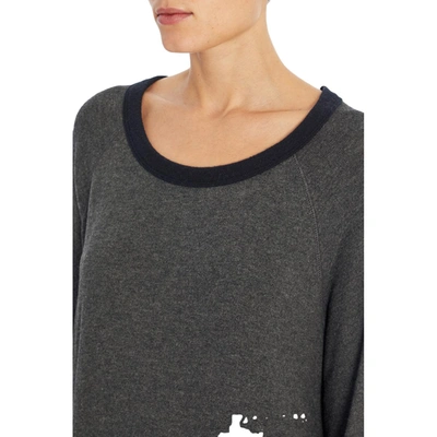 Shop Three Dots Womens Comfy Cozy Sweatshirt In Grey