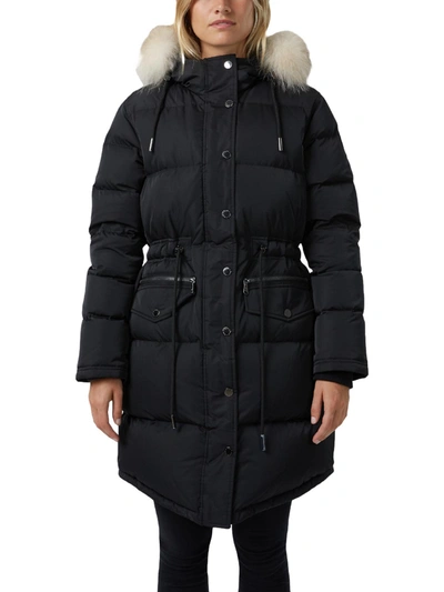 uddannelse sikkerhed mundstykke Pajar Chrissy Womens Fox Fur Water Repellent Puffer Jacket In Black |  ModeSens