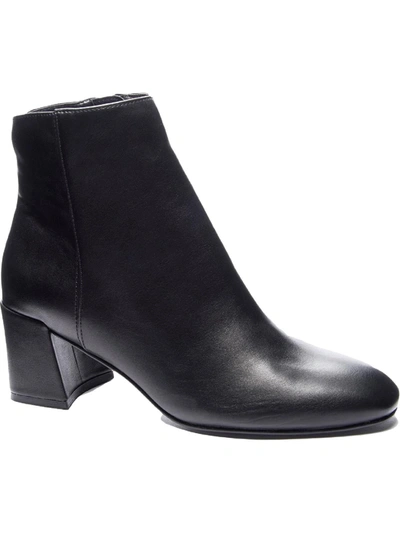 Shop Chinese Laundry Daria Womens Faux Leather Ankle Booties In Black