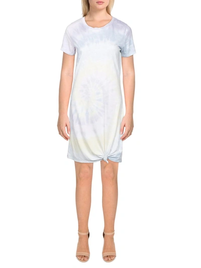 Shop Generation Love Holly Womens Tie-dye Short Sleeve T-shirt Dress In Multi