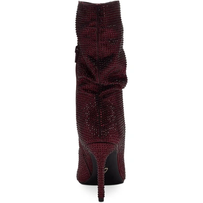 Shop Thalia Sodi Raquell Womens Pointed Toe Rhinestones Mid-calf Boots In Black