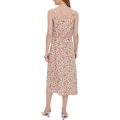 Vero Moda Womens Floral Mid-calf Midi Dress In Multi