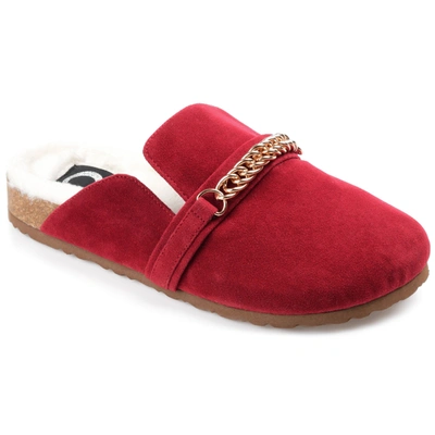 Journee Collection Collection Women's Tru Comfort Foam Quinnie Mule In Red