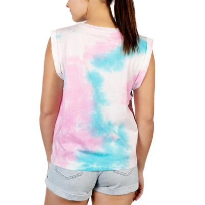 Shop Rebellious One Juniors Womens Tie Dye Cotton T-shirt In Multi