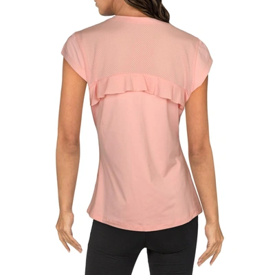 Shop Fila Womens Tennis Fitness T-shirt In Pink