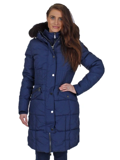 Shop Pajar Annie Womens Temperature Rated 4-layer Parka Coat In Blue