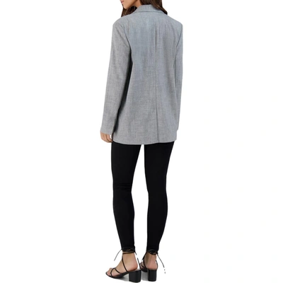 Shop Bb Dakota By Steve Madden Making Moves Womens Suit Separate Work Wear One-button Blazer In Grey