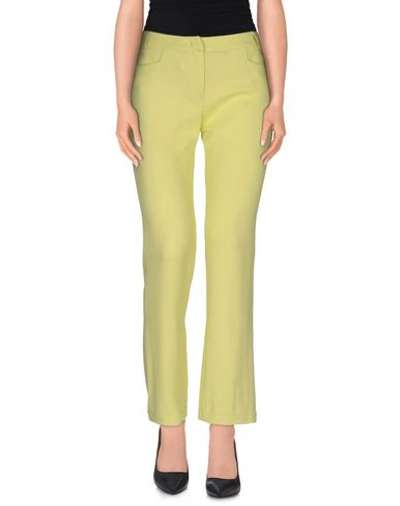 Just Cavalli Casual Pants In Yellow
