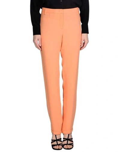 Just Cavalli Casual Pants In Salmon Pink