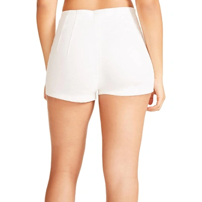Shop Madden Girl Vixen Womens Ultra High Rise Short Shorts In White