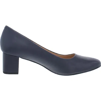 Shop Trotters Kari Womens Pointed Toe Casual Pumps In Blue