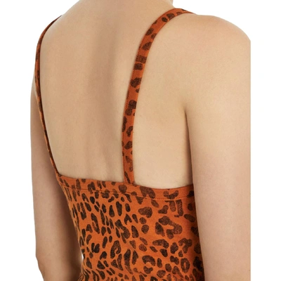 Three Dots Womens Animal Print Knit Cami In Multi