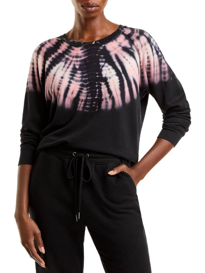 Shop Rails Womens Tie Dye Fitness Activewear Sweatshirt In Purple
