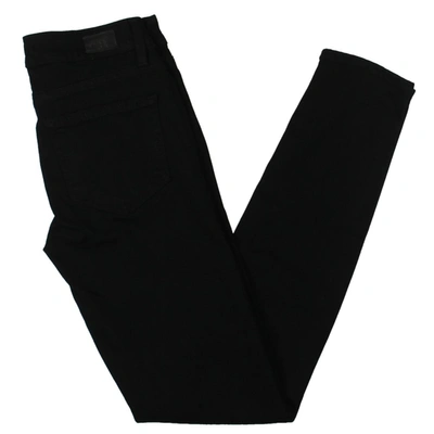 Shop Paige Verdugo Womens Denim Stretch Skinny Jeans In Black