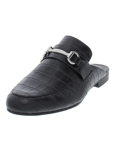 Shop Steve Madden Kandi Womens Loafer Mules In Black