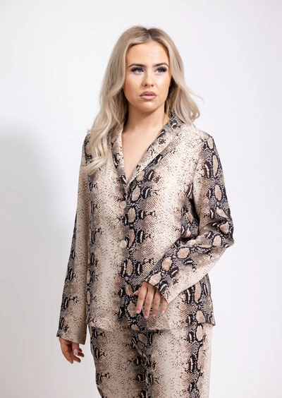 Bereal Belle Co-ord Two Piece Set In Brown