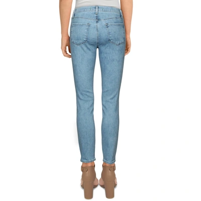 Shop J Brand 835 Womens Denim Light Wash Skinny Jeans In Blue