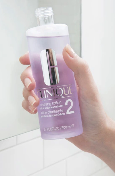 Clinique Clarifying Lotion Face Toner In 2 Dry Combination